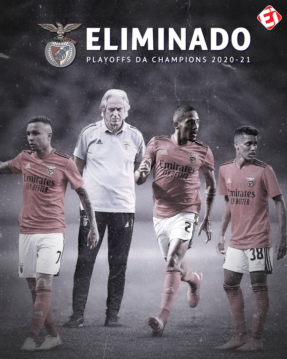 TNTSportsBR's tweet photo. DEU ZEBRA! O Benfica montou um projeto audacioso para a volta de Jorge Jesus, mas ficou no caminho antes de chegar aos Playoffs da Champions. 😳 #CasaDaChampions https://t.co/Fobu0yf6Ky