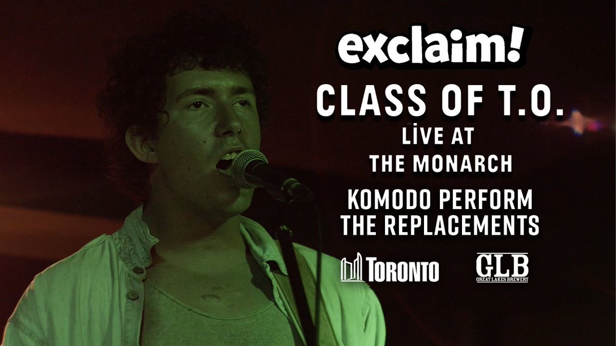 Set #7 - final performance of #ClassOfTO live @MonarchTavern : Komodo covers #TheReplacements 'Can't Hardly Wait' + 'Bastards Of Young'. See full video on @exclaimdotca.TV > youtu.be/8ew-PpT3Rig