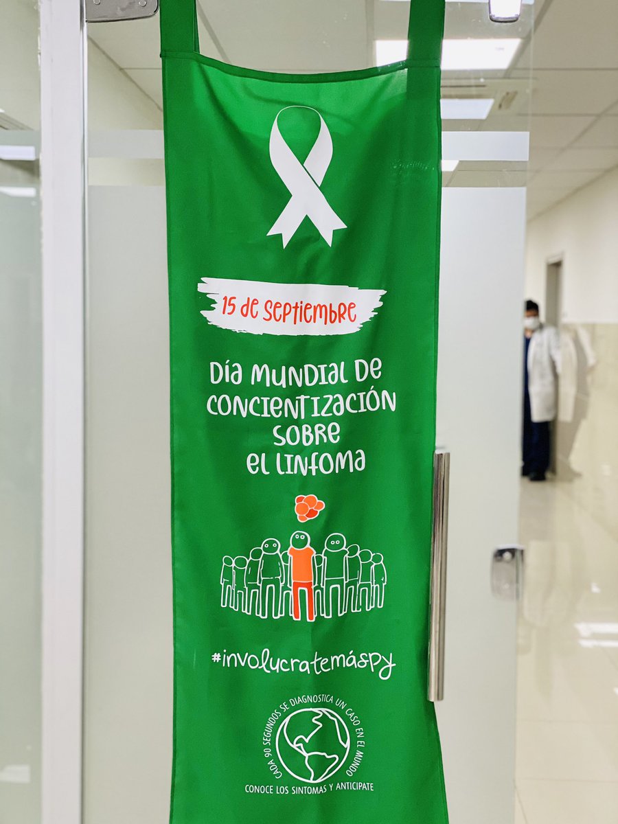 LidianeAndino's tweet photo. • 15/09: Parte de la Campaña de Concientización por el Día Mundial del Linfoma.
#hematoips #IPSpy #hematology #hematologia #linfoma #GELL https://t.co/YBc68fZ60h