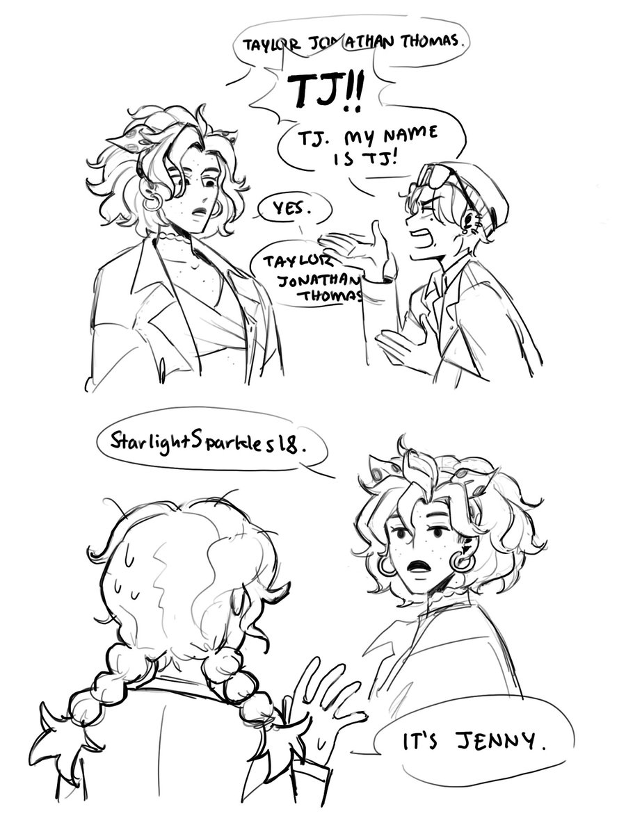 doodles from our MOTW campaign we started yesterday which is set in 1999 and so far has been VERY good 