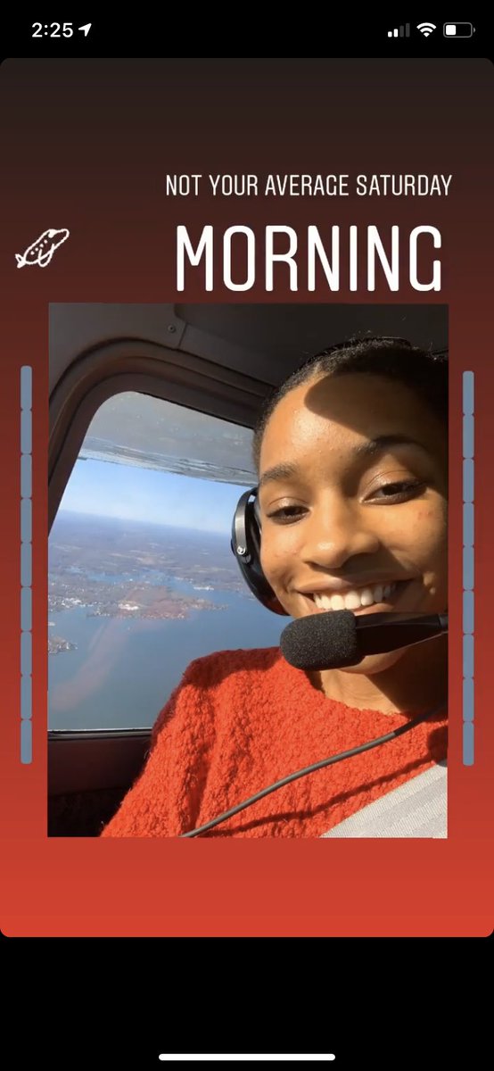 BLACK GIRL MAGIC: My little sister is gonna touch the sky  She now has her PILOT’s license before she even got her driver’s license! I’m so proud of this rising star for pursuing her passions 