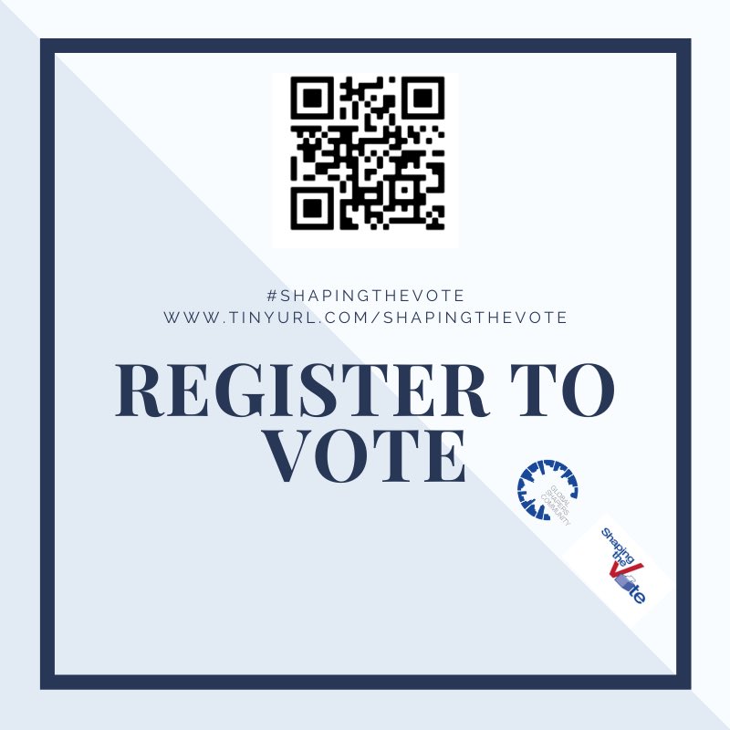 Shapers_ATL's tweet photo. With 52 days until #election202 - are you registered to vote? Be sure to register via the link: https://t.co/b9sNykWu0U! ✨ 

#globalshapers #shapeATL #shapetheworld #vote #registertovote #shapethevote https://t.co/vgFFDpq6YZ