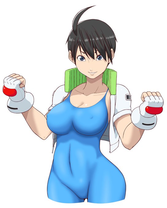 修正して違う塗り方した。 #FGN #空アオイ 