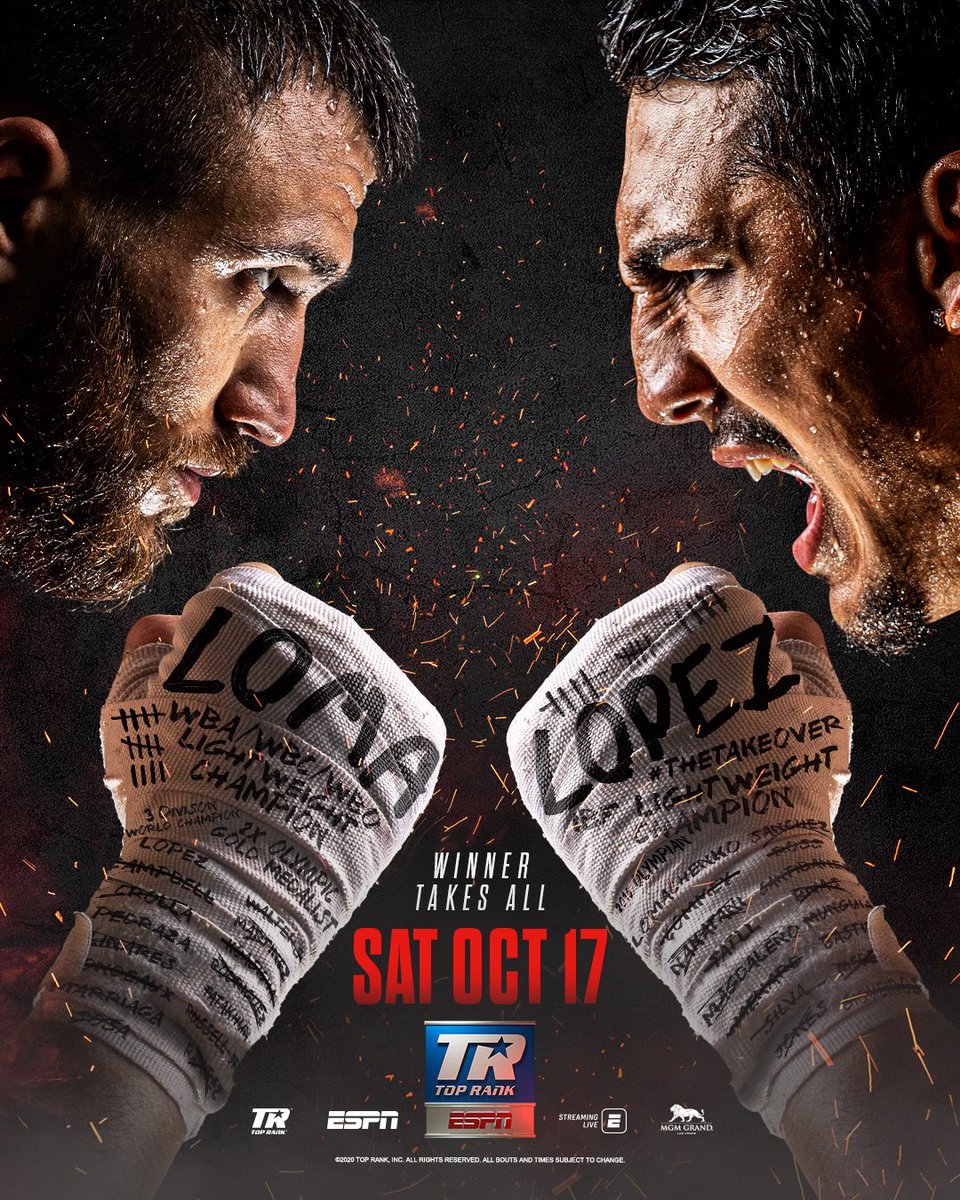 ESPNRingside's tweet photo. Five weeks away⏳

#LomaLopez https://t.co/GKSuGXm2Ya