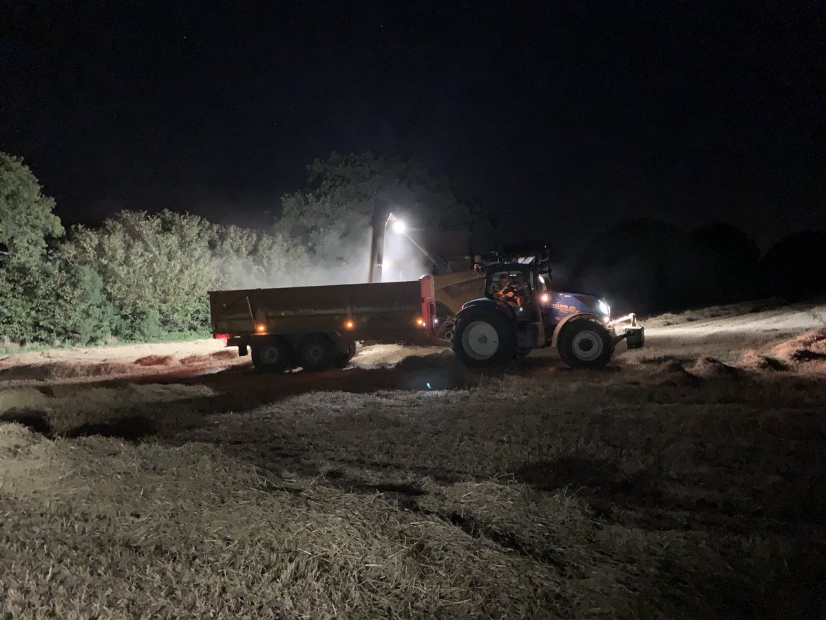 #harvest2020 done, at last! Thanks to the CTC team and our staff for sticking with it and getting it all in safe. Let’s hope the current weather holds through the maize and drilling, so we can enjoy a more normal cropping year!