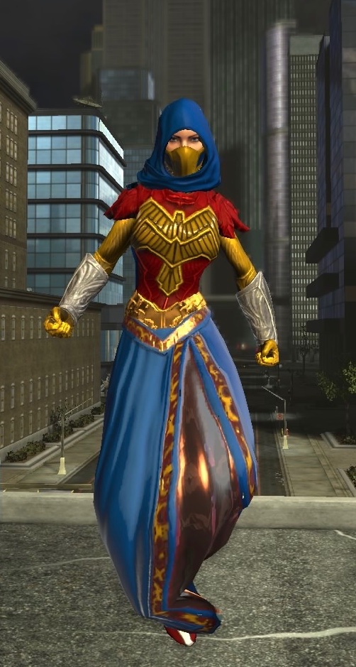 DcuoWonder's tweet photo. As Wonder Woman I must travel all over the world, and although my outfit makes me feel powerful and unashamed of my body I also have to respect the beliefs of all cultures and out of respect on peace mission I sometimes have to cover up so I can be seen and heard https://t.co/0H6EdNy5QF