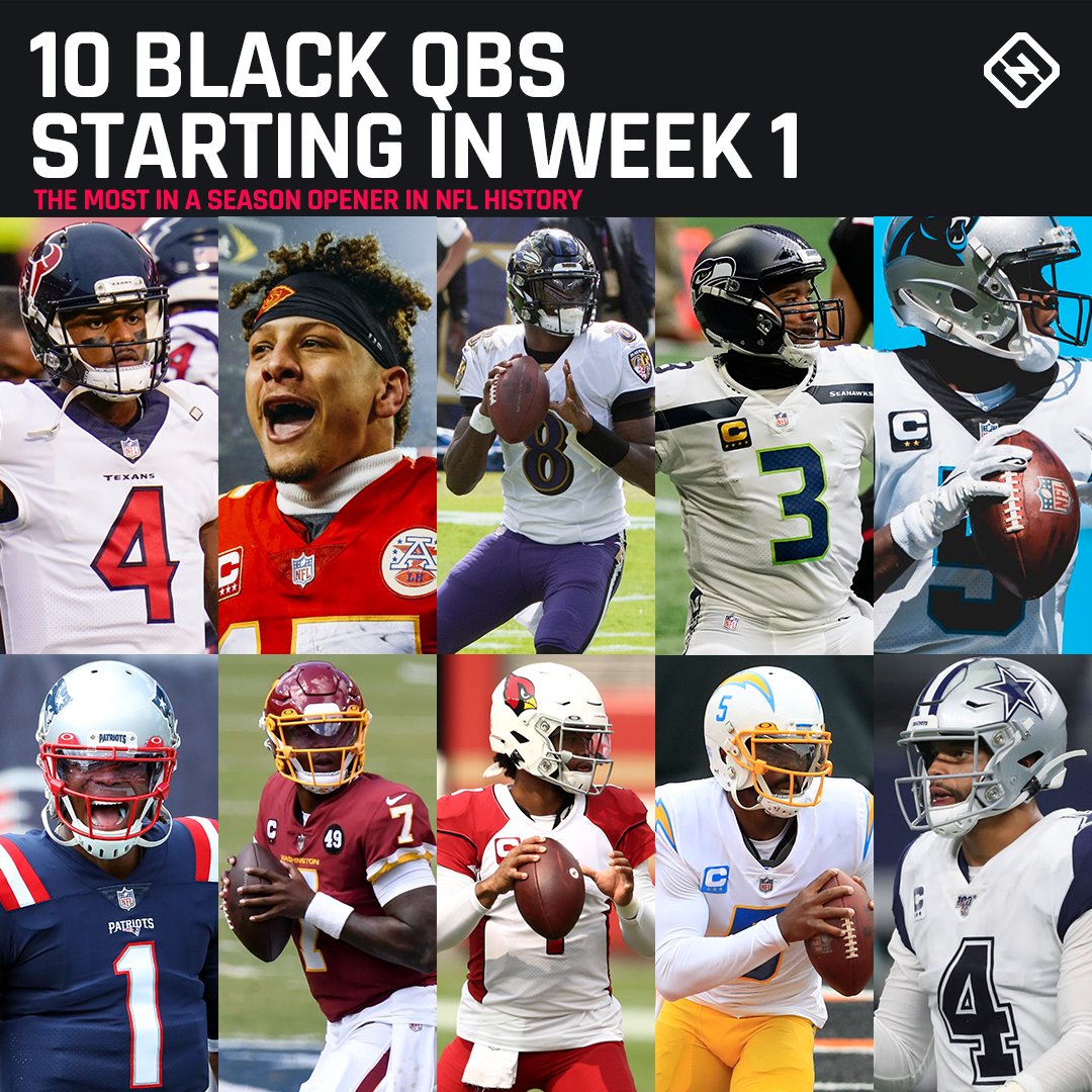 sportingnews's tweet photo. History was made in Week 1 ✊🏿 https://t.co/GGAOZJ8eot