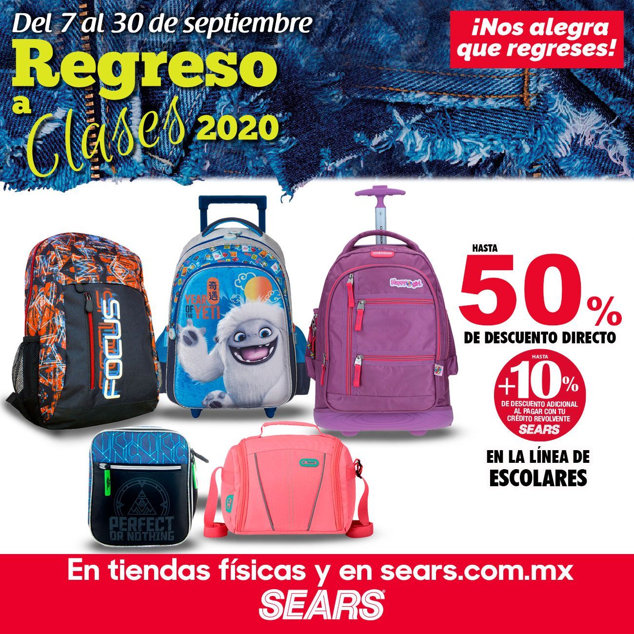 Sears mochilas best sale