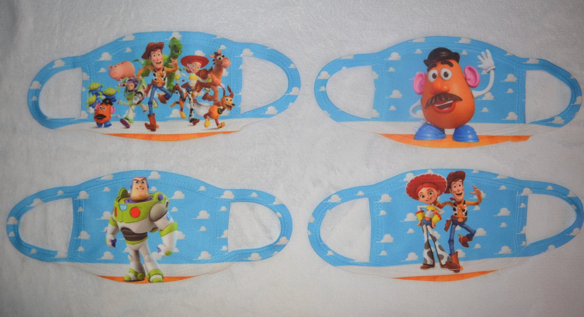 MakingCa's tweet photo. Excited to share the latest addition to my #etsy shop: Toddler Face Masks Facemask Toy Story Characters Jessie Buzz Mr Potato Head Sublimation Printed 100% Polyester - 2 Ply - 2 SIZES AVAILABLE https://t.co/N01H6oBHwU #no #child #girls #apparel #unisex #gift #boy #funn https://t.co/FgLHSVqeYQ