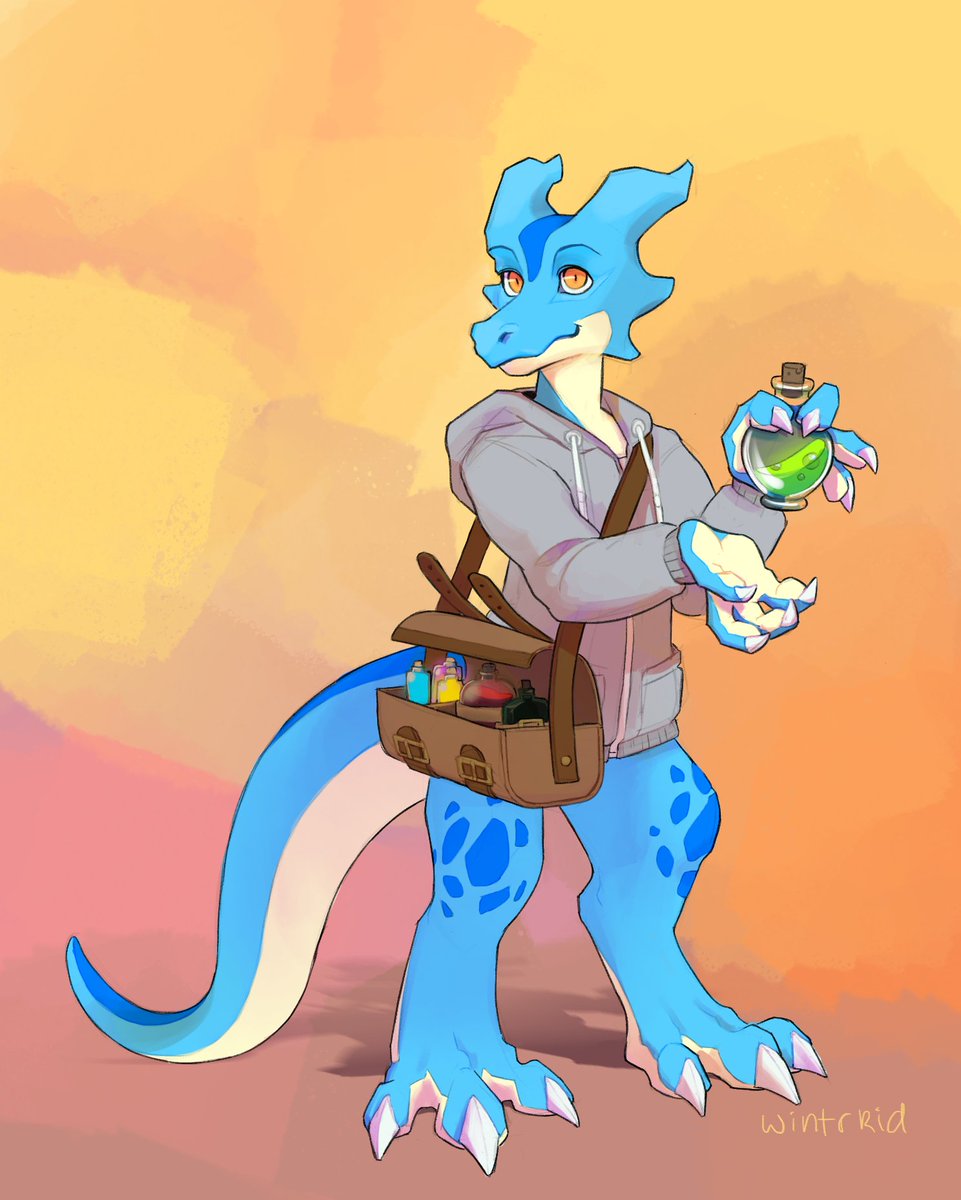@shavedmink Here's my kobold boye's refs, along with an outfit!
