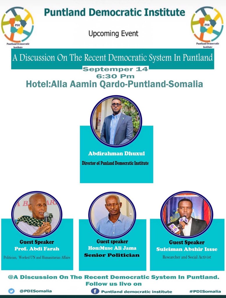 Puntland Democratic Institute tweet media