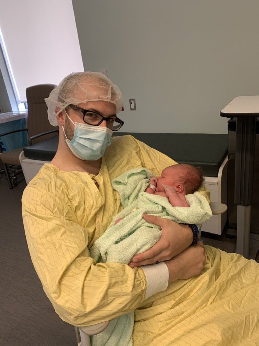HockeyDataInc's tweet photo. Congratulations to our very own @GarretHohl and his wife on the birth of their daughter! #newdad #Congratulations https://t.co/kBOWggSJf1