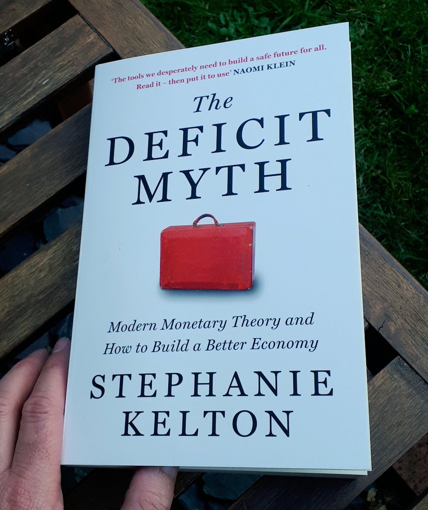 ClaytMatthews's tweet photo. Really interesting book by @StephanieKelton . Thanks for the recommendation @PensionCraft.  @RishiSunak have you read this? https://t.co/Z4Uf4TtzUP
