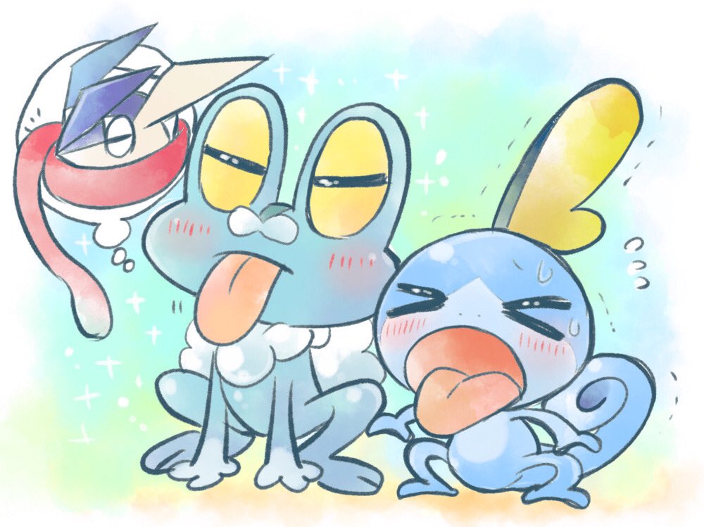 ポペマダラ ゲッコウガになりたいケロマツとケロマツになりたいメッソン