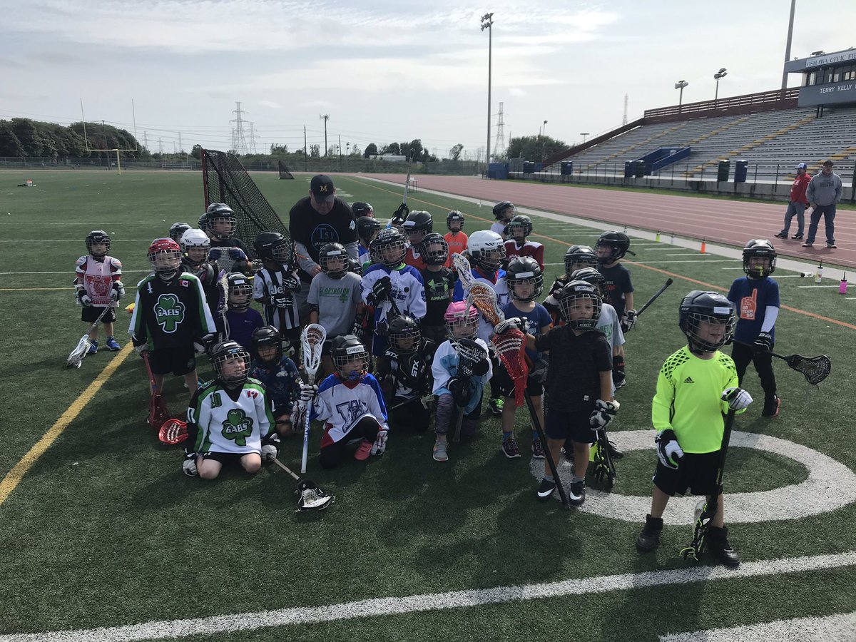 WhitbyLacrosse's tweet photo. Yesterdayβs, Fun Day and last day of our summer lax program with our neighbors to the East @LacrosseOshawa @claringtongaels Special thanks to all the volunteers that helped make this happen π₯π₯π₯#wherewouldibewithoutyou #WeAreWarriors @OntarioLacrosse https://t.co/FBHcXas9UB