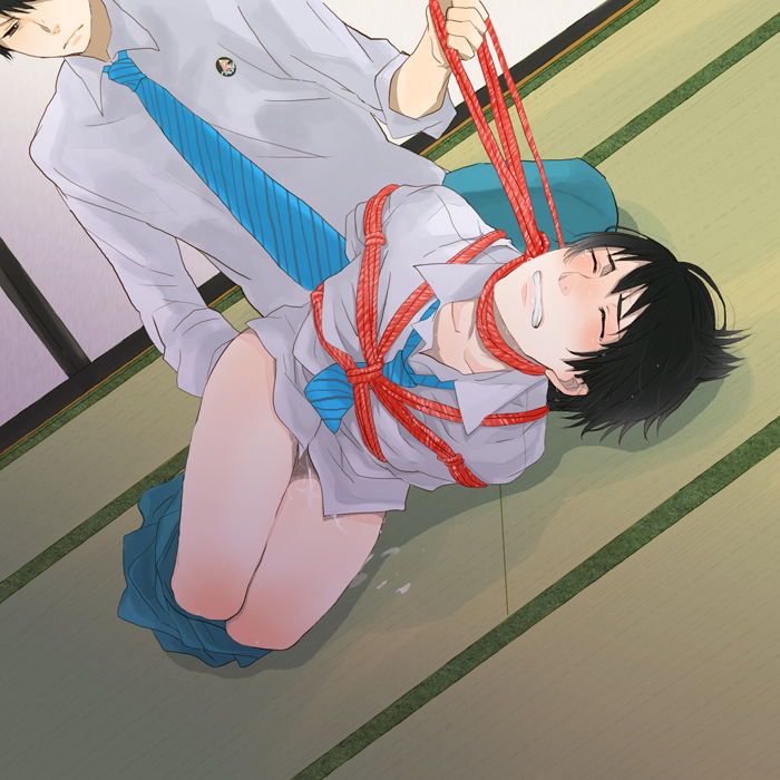 SaDamePublisher's tweet photo. "I've barely started tying you up, and yet your little stiffy is already dripping..."

#boyslove #BL #yaoi #gay #yaoikiss #yaoihard #BLRomance #BDSM https://t.co/d41Yslss8D