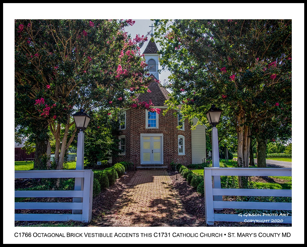 CuratorOfTheBay's tweet photo. Maryland Historical Churches

A c.1766 #octagonal #brick #vestibule adorns the frame enclosed #nave of a c.1731 #Catholic #church as depicted on this mid-September #Sunday afternoon in St. Mary's County #Maryland,

Glenn https://t.co/EKOXgmp98K