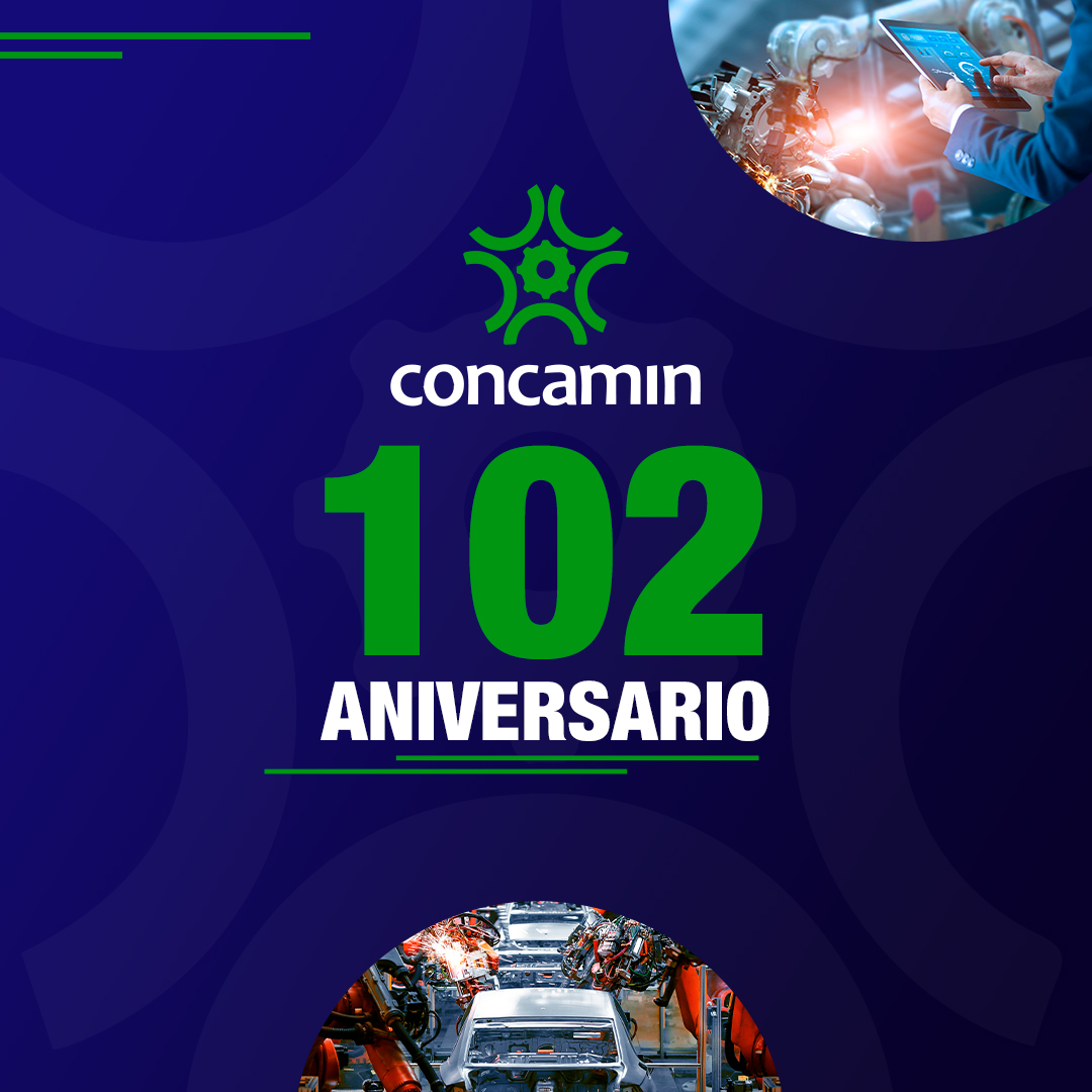 Reconocido por su liderazgo y capacidad plena para desarrollar proyectos e iniciativas que contribuyen a lograr el desarrollo sostenido de la #Industria mexicana, desde el #CCE felicitamos a <a href="/CONCAMIN/">CONCAMIN</a> en su 102 aniversario. #IndustriaDelSigloXXI