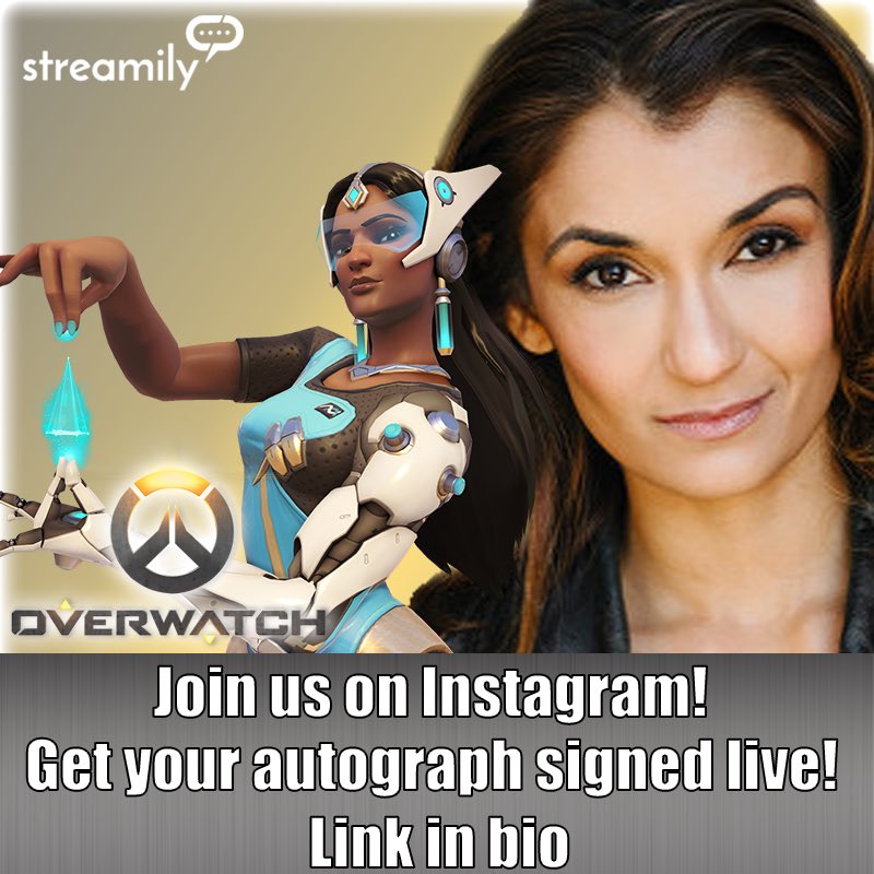 sweeetanj's tweet photo. And...#SurpriseSeptember continues with - Surprise! - signings on IG Live this week Th-Sun! Check in at https://t.co/fbAZtOlR0Y & @StreamilyLive for more info!
(Go to https://t.co/o3jnlx5Rpg to see who else is signing this weekend from the OW Cast!)
#symmetra #rampart #nisha https://t.co/py0Mg39dKA