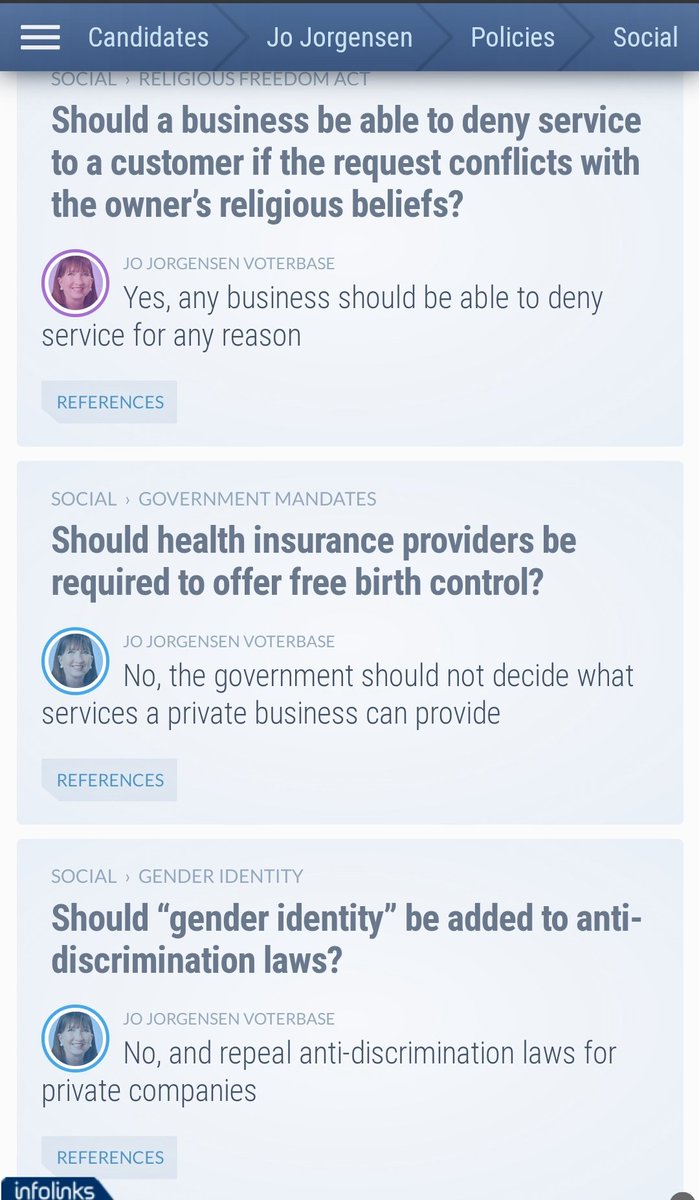 Jo Jorgensen On Twitter I Am Not Federal Government Mandated Friendly Big Difference And Any Business Has The Right To Refuse Service To Anyone And Anyone Has The Right To Boycott That Business Sue That