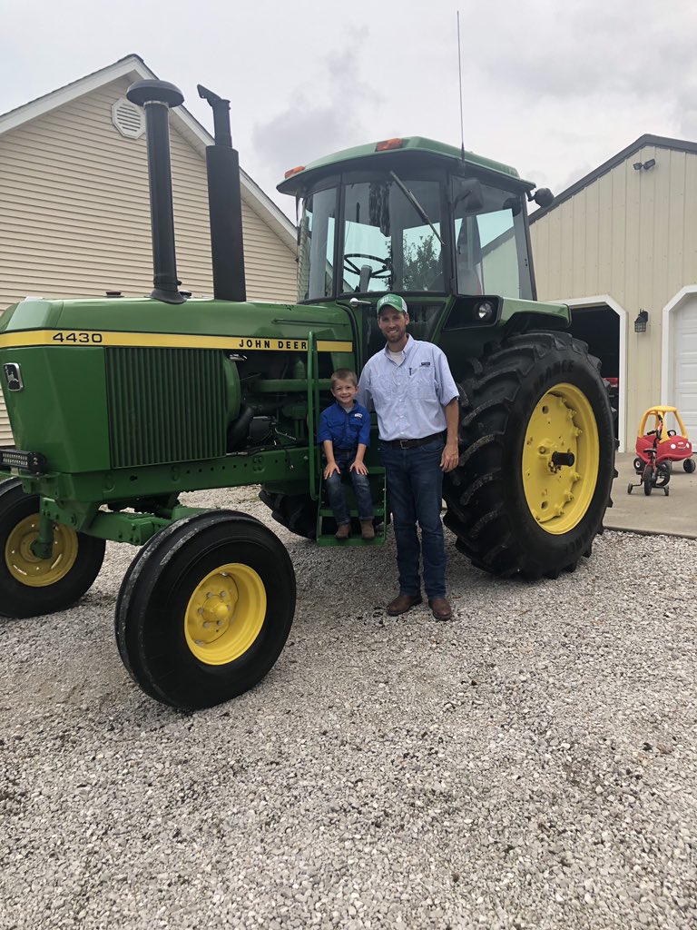 ZHeibert's tweet photo. Ready for the Louis Crosier Tractor Cruise this afternoon https://t.co/U785yR73IA