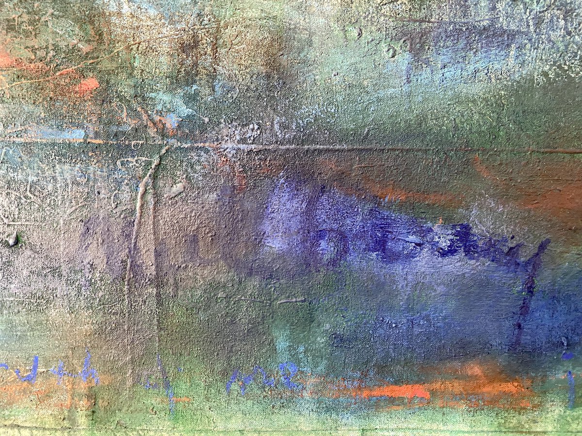 swimdeep's tweet photo. #Stream Snow on Mulberry Street / oils, oil crayons, raw pigment, leather paint on canvas, 4x16ft. https://t.co/yhvF0tb1fy