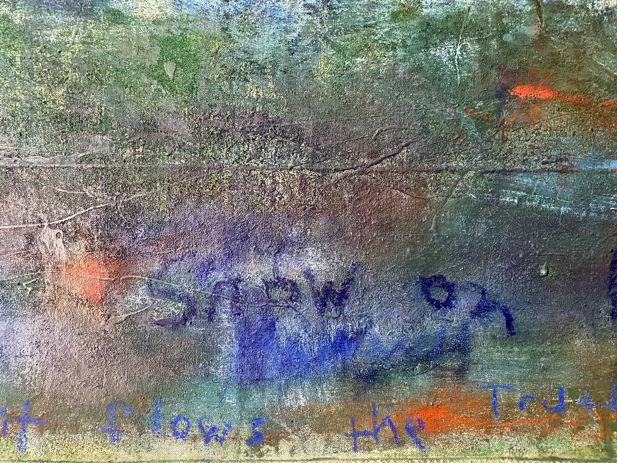 swimdeep's tweet photo. #Stream Snow on Mulberry Street / oils, oil crayons, raw pigment, leather paint on canvas, 4x16ft. https://t.co/yhvF0tb1fy