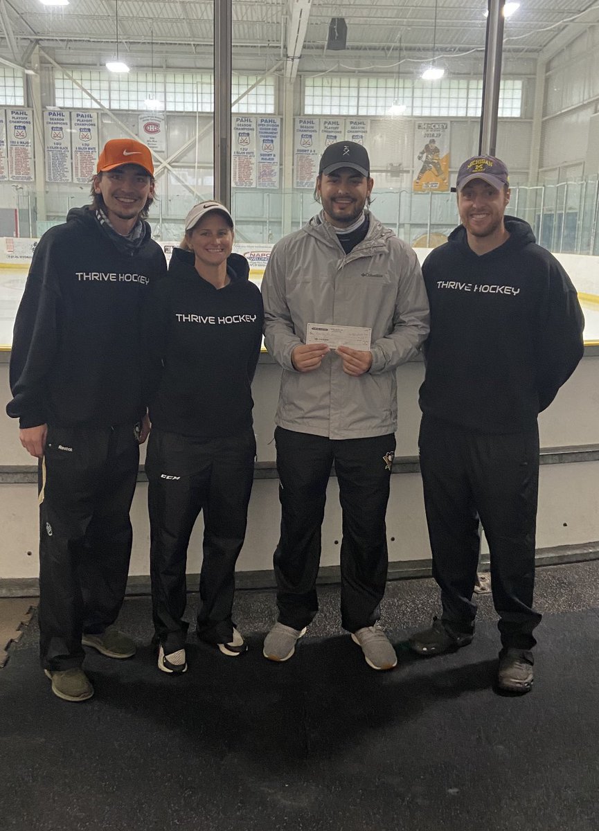 @ThriveHockeyLLC is proud to partner with @CuddlesForKids  $1 from every skater will be donated monthly to CFK dedicated to improving the lives of children in our community 🐻 #kidsarethefuture