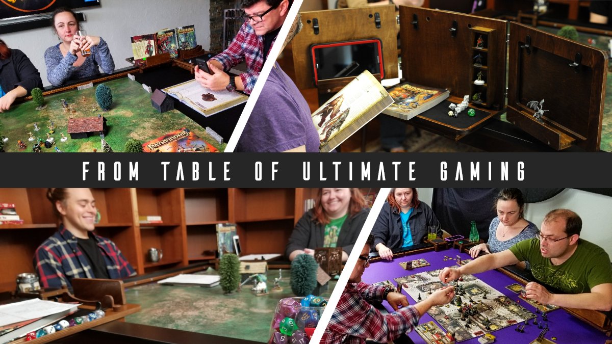 Game on with Table of Ultimate Gaming!!! - mailchi.mp/woodenbot.com/…