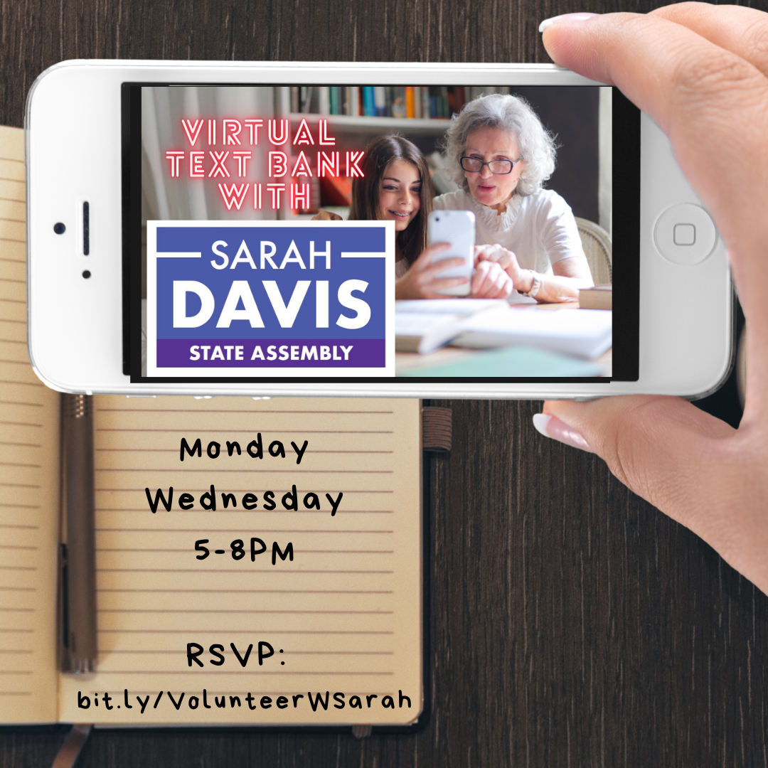 VoteSarahDavis's tweet photo. #healthcareprovider #affordablehousing #climatejustice #medicare4all #midwifecandidate #votesarahdavis https://t.co/tRrJVQCxsk