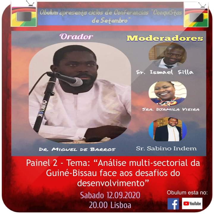 mad95_'s tweet photo. #13092020
Num debate robusto (di pui dedu nha tchaga) voltado aos assuntos q devem despertar o Guineense, independentemente do local, o sociólogo @debarros_miguel convidou a todos a (re)construir o País q outrora era respeitado em todo mundo. ✊🏿🇬🇼  👇🏽
https://t.co/w2bLxiIYdJ https://t.co/EGMqZUXEqm
