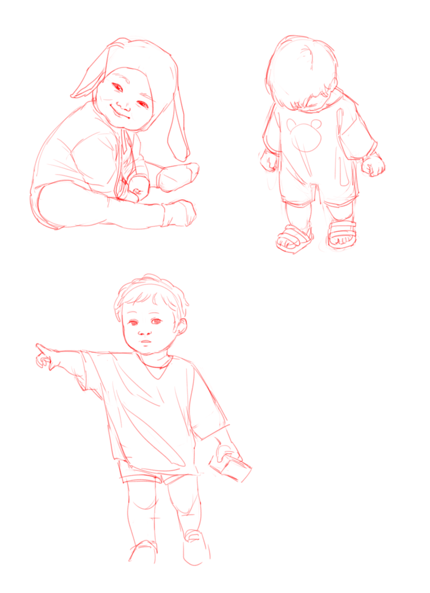 baby studies, from instagram and baby pics of friends and family 