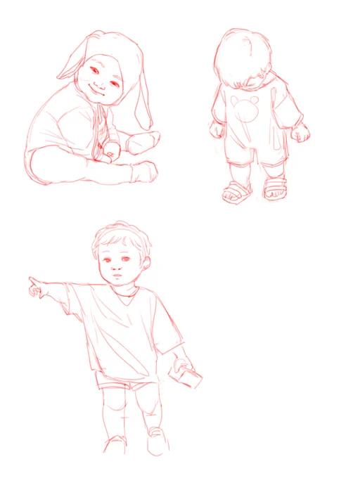 baby studies, from instagram and baby pics of friends and family 