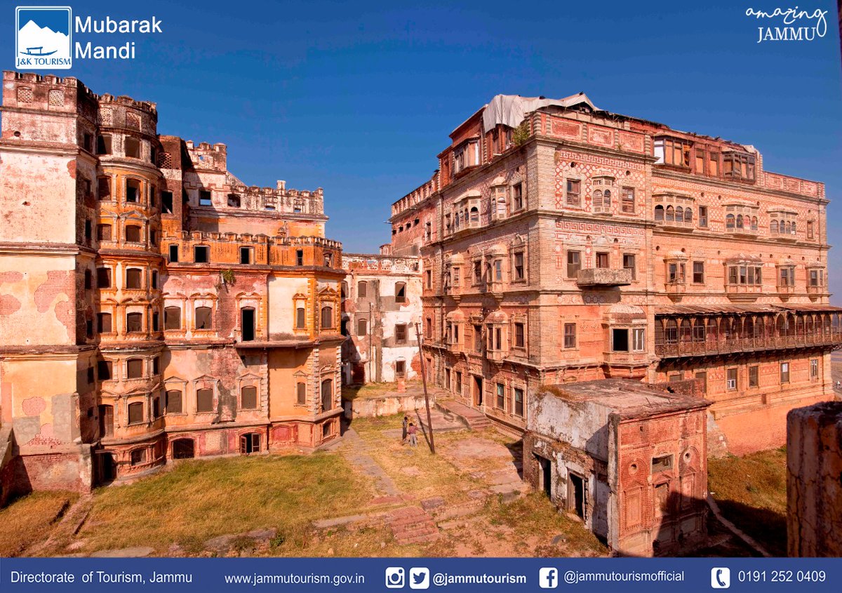 JammuTourism's tweet photo. Mubarak mandi Palace, Royal Residence of Dogra Dynasty of J&amp;K
"Without an understanding of history, we are politically, culturally and socially Impoverished. "
          Antony Beevor 
@incredibleindia
@tourismgoi
@PIBCulture https://t.co/ZcRADbUqcH