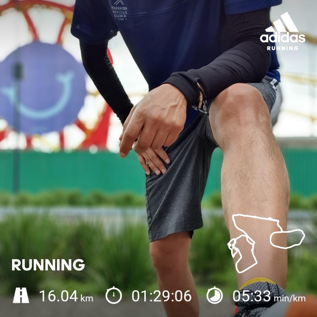 Hconamor's tweet image. Se me estaba olvidado compartirles mi entrenamiento dominguero. #FelizDomingoATodos @yoelegicorrer1 @ComuniRunners #16km #13DeSeptiembre #HconAmor #RunningMan 🇲🇽🇲🇽👊👊🏃‍♂️