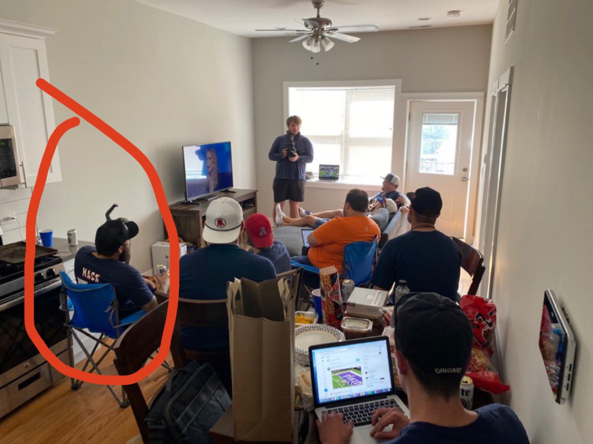 stoolpresidente's tweet photo. I don’t know who this guy is but I love him.   Just happily drinking his Miller Lite watching the Bears stink up the joint with the worst seat in the history of modern television. https://t.co/UVGQVeDl34