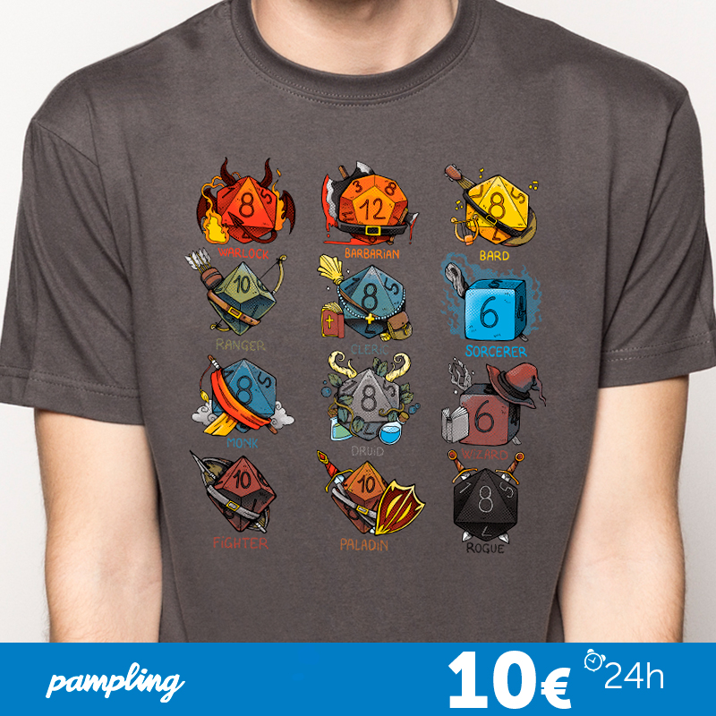 PamplingNews's tweet photo. Haz RT y síguenos para participar en el sorteo de una de las 3 camisetas semanales que regalamos.
🆕 Dice Role ¡solo 10€ durante 24H!
Consíguela ya 👉 https://t.co/omHH6Dshyp
Diseñada por Vailla84
🚚 ENVÍO SOLO 2'5€ https://t.co/8Up8zVszdp