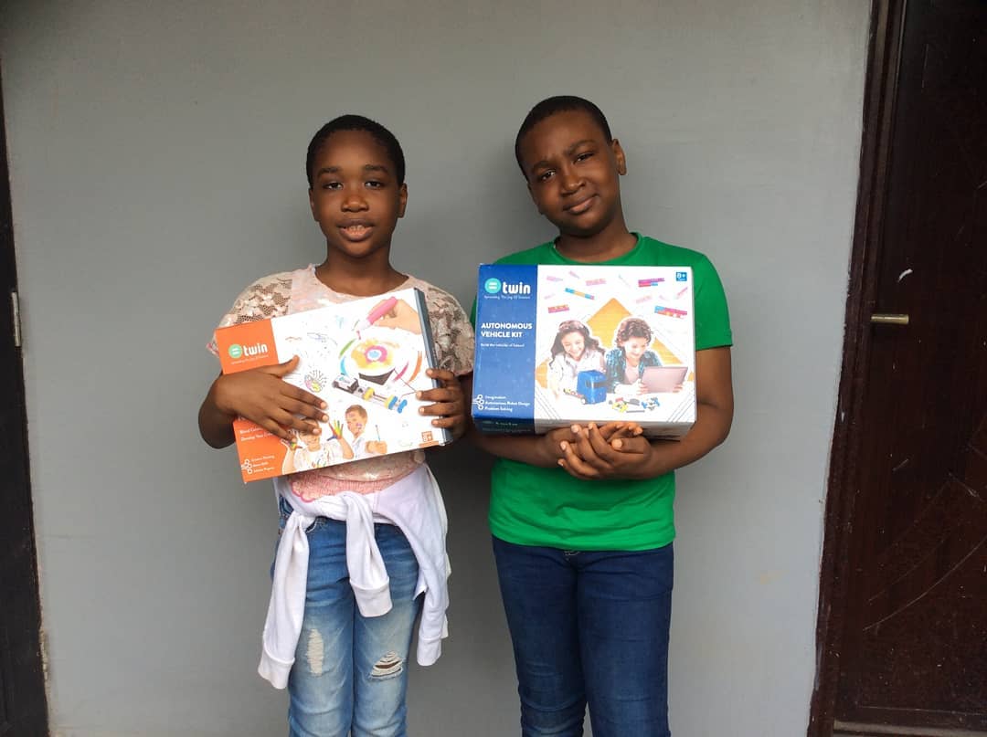 twin_science's tweet photo. #Repost by @codeclubnigeria
・・・
“We at Code Club Nigeria are truly thankful to Twin Science for your contributions towards making our dream of impacting children in our communities and schools through #steameducation a reality.” https://t.co/Xa2rliWXnP
