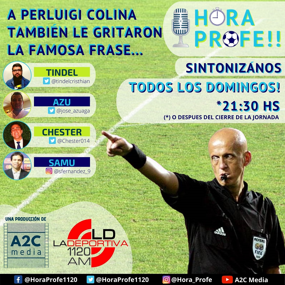 Hoy estamos de vuelta por Radio La Deportiva 1120AM 📻 con todo el resumen de la semana 📅, la previa de la vuelta de la Copa Conmebol Libertadores y mucho más ⚽ 🏁. Nos escuchamos desde las 19:00hs
💻ladeportiva.com.py
