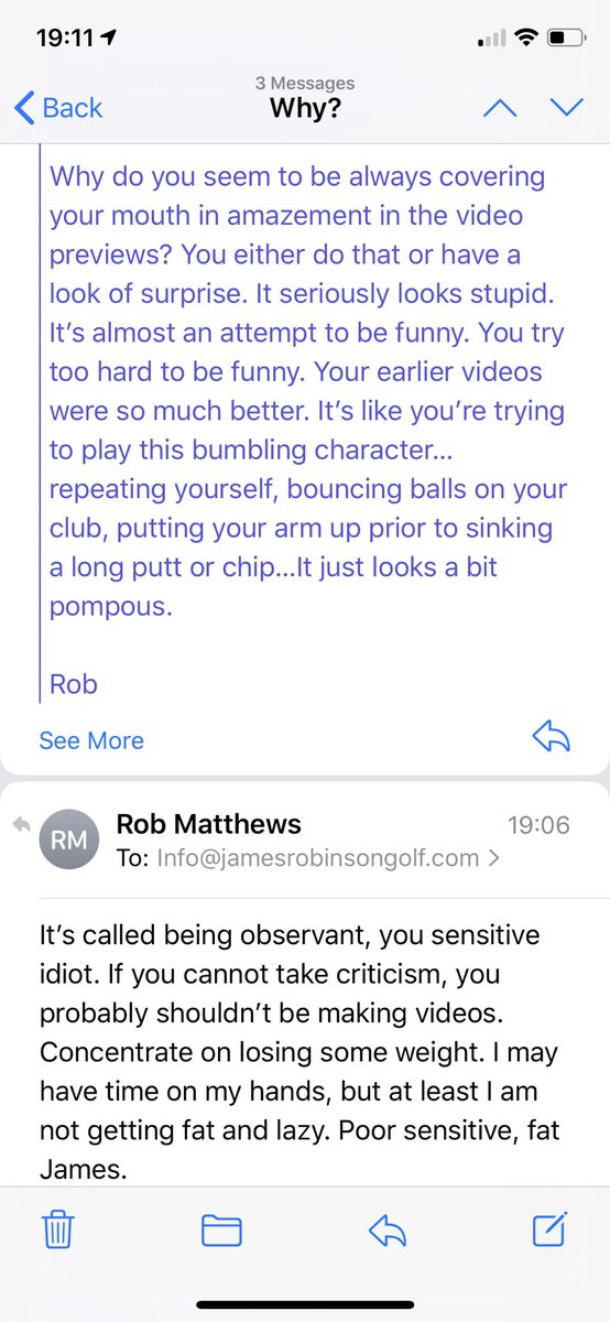 James Robinson Golf tweet media