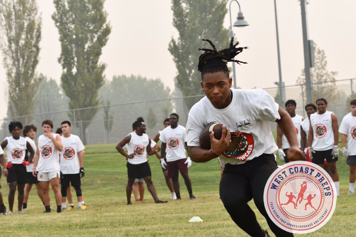 State champion Omari Taylor broke some ankles today