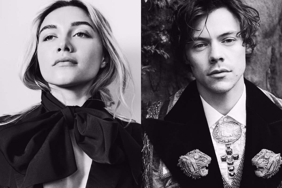 bestofpugh's tweet photo. Florence Pugh’s on-screen love interests https://t.co/1AX6iS6fgG