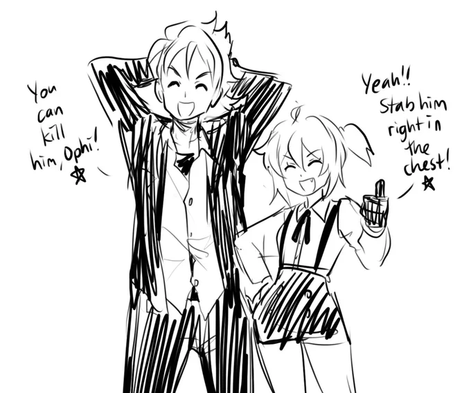 drawing this AU is just an excuse for me to draw dumb stuff like this 