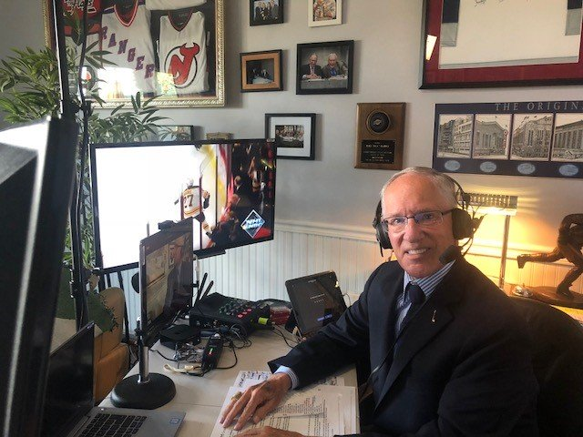NikolaiBusko's tweet photo. He's back!
Mike "Doc" #Emrick returns to @NHLonNBCSports today for Round 3 Game 4 of the #NHL's #StanleyCupPlayoffs involving #GoBolts and #Isles.
The Lightning lead this best-of-seven series two games to one.
Coverage begins on NBC at 3 p.m. EDT.
#HockeyTwitter
#StanleyCup https://t.co/VGqDxj7MK8