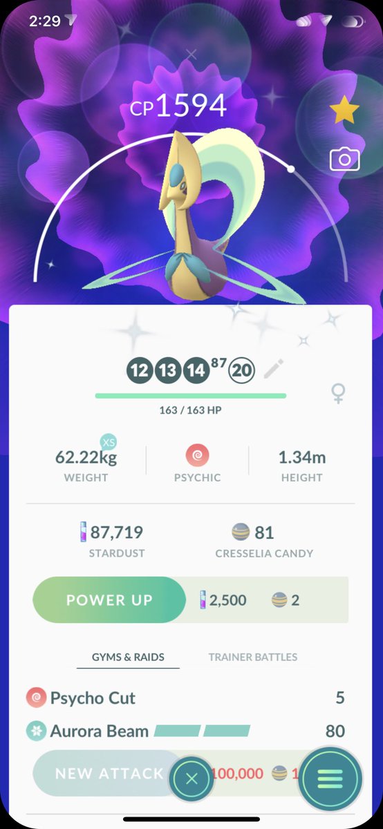lum0s_tcg's tweet photo. Finally some more ✨ luck! Pretty happy really wanted this one ✨ #PokémonGO @TheShinyLab ❤️ https://t.co/4gyBOMKml3