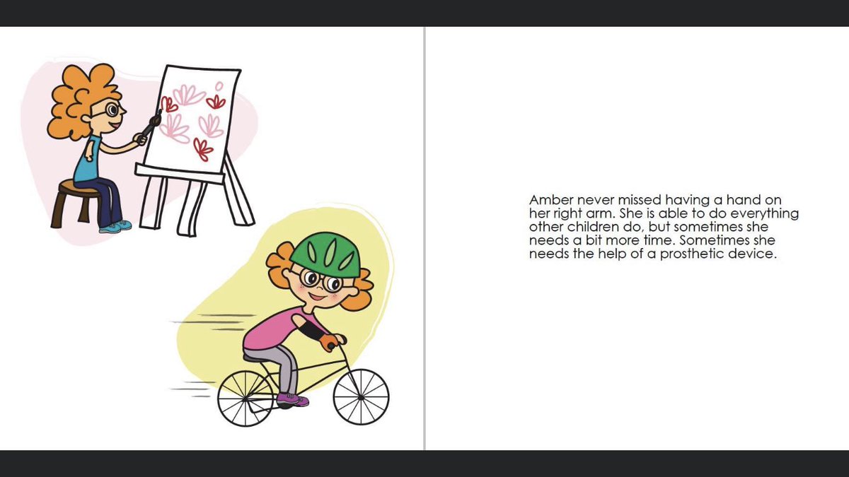 We are looking for 30 #children from 7-12 who would like to do a reading of #AmbertheMaker for the soft launch of the book with the <a href="/cu4thspace/">4TH SPACE Concordia</a> <a href="/Concordia/">Concordia University</a> on Oct 6. Each child reads 1 page! See sample here #teachers #homeschooling #parents #bullying #makerspace #amputee