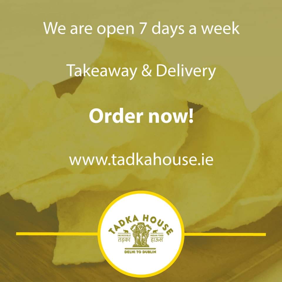 TadkaHouse's tweet photo. We are open 7 days a week
Takeaway &amp; Delivery
Order now!
https://t.co/W8ES2U7Vtx https://t.co/6KoT0fajWR