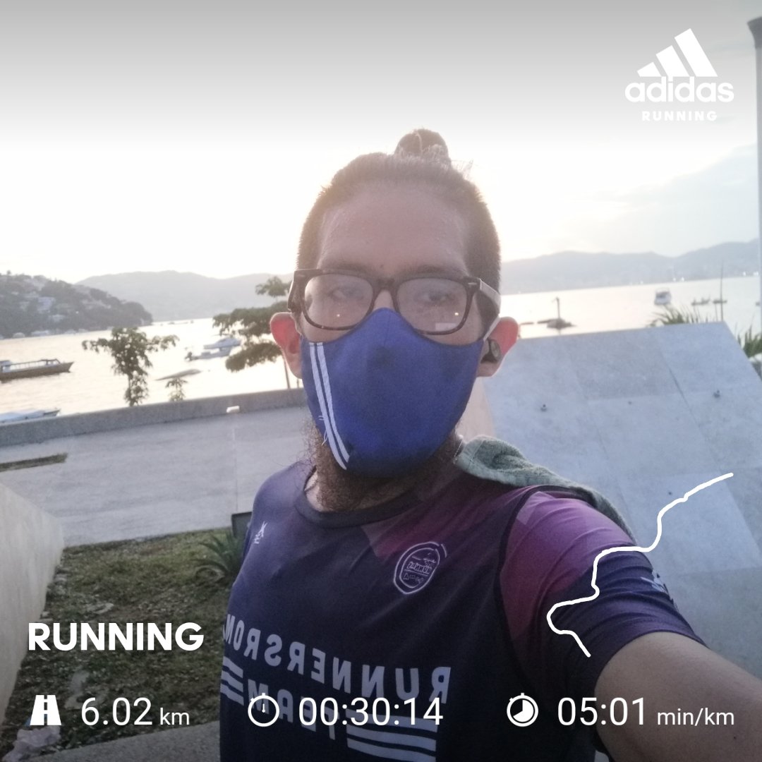 David4EveRunner's tweet image. "No apresures el proceso, las cosas buenas toman su tiempo"
Después de 4 semanas de retomar la corredera puedo ver buenos resultados. 💪😷
#4EverRunner #RRoma🏃🏽‍♂️

@EntreRunners @templorunner @Correr101  @ComuniRunners @MeEncantaCorrer @yoelegicorrer1 @CorroAMiPaso @logrartusmetas