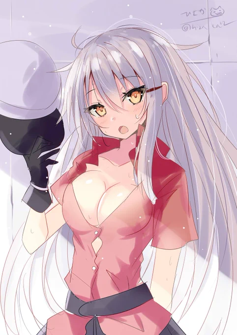 「まったく、いつまで暑いというのだ」日陰で涼むガングート
#艦これ版深夜の真剣お絵描き60分一本勝負
#艦これ版真剣お絵描き60分一本勝負_20200913 