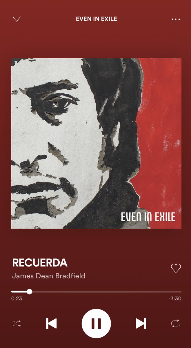 ricardodeabiega's tweet image. #EvenInExile de #JamesDeanBradfield es todo un regalo para los fans de los @manics